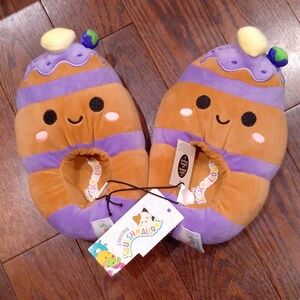 Squishmallows Plush Kids Girls Boys Slippers 11-12